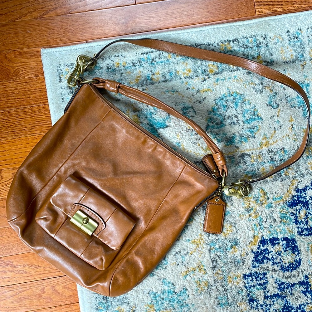 Couch cross body purse